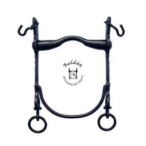 Bocado Vaquero Embocadura Muy Suave Movible Pavonado