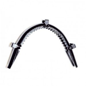 Muserola vaquera pasadores metálicos