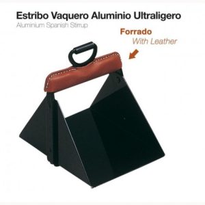 Estribo Vaquero Aluminio Ultraligero Forrado